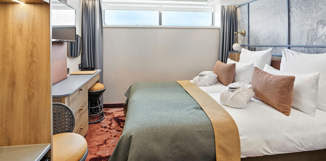 A Standard Cabin on Spirit of the Moselle